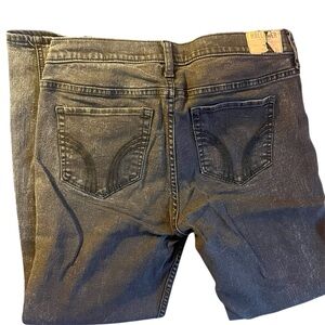 Women’s Hollister jeans - gray wash - straight leg - size 3 - 26 waist